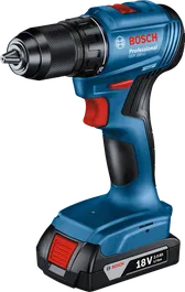 Bosch GSR 185-LI akku-boremaskine med 18V 2,0Ah batteri.